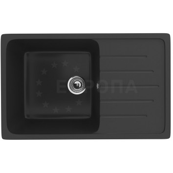 Мойка ULGRAN Classic U-400-344 Ультра-черный