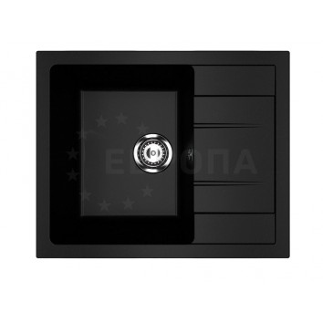 Мойка ULGRAN Classic U-607-344 Ультра-черный