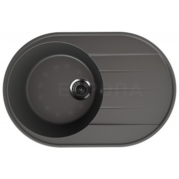 Мойка ULGRAN Quartz NORA 750-09 Асфальт