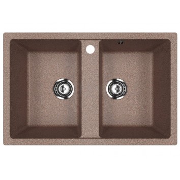 Мойка ULGRAN Classic U-608 (402) - 307 Терракот