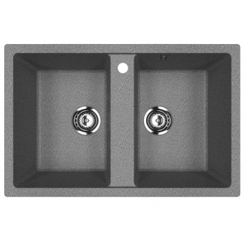Мойка ULGRAN Classic U-608 (402) -309 Темно-серый