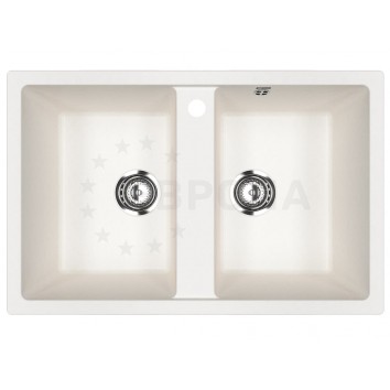 Мойка ULGRAN Classic U-608 (402) -341 Ультра-белый