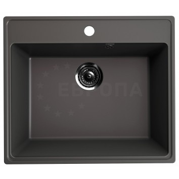 Мойка ULGRAN Quartz Forte 580-09 Асфальт