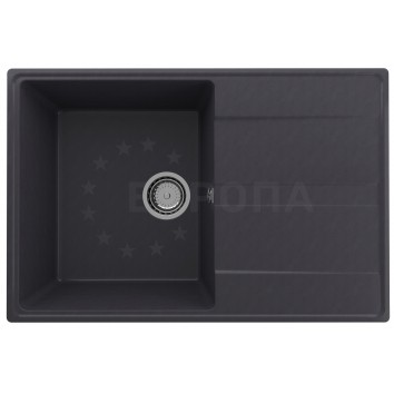 Мойка ULGRAN Quartz PRIMA 750-09 Асфальт
