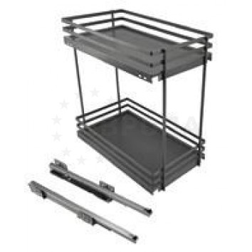 KITforKIT Бутылочница в секц. 300 плоский прут с ДОВОДЧИКОМ KITforKIT Бутылочница в секц. 300 плоский прут с ДОВОДЧИКОМ