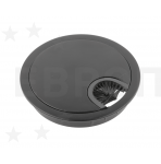 GTV Заглушка круглая черная матовая PM-LBFI80-20M