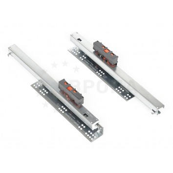 SAMET PUSH SMART SLIDE скрытые с довод. полн. выдв 400мм