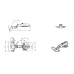 KITforKIT Hett Петля 110 с доводчиком накл. с 3D регулировкой (100шт) CH.9959