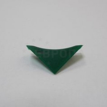 Заглушка треугольная Thermoplast №145 зеленая