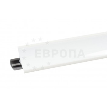 Плинтус WERITON треугольный Белый ГЛЯНЕЦ 1110 (ф.1011)