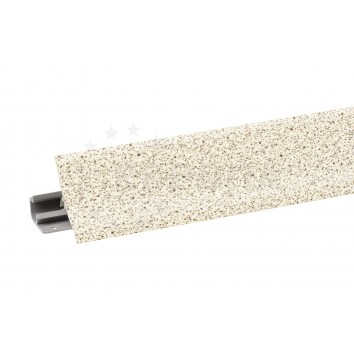 Плинтус WERITON треугольный №130 Сахара Белая SF-0130 (ф.0605)