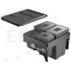 KITforKIT Контейнер для мусора ЛЮКС выкатной с креплением к фасаду с доводчиком в модуль 600мм KITforKIT Контейнер для мусора ЛЮКС выкатной с креплением к фасаду с доводчиком в модуль 600мм