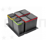 GTV Комплект ведер AxiSpace для модуля 600мм (2*15L+2*7L)